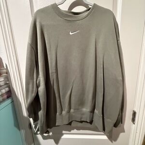 Nike women’s Sage Green Crewneck Sweater